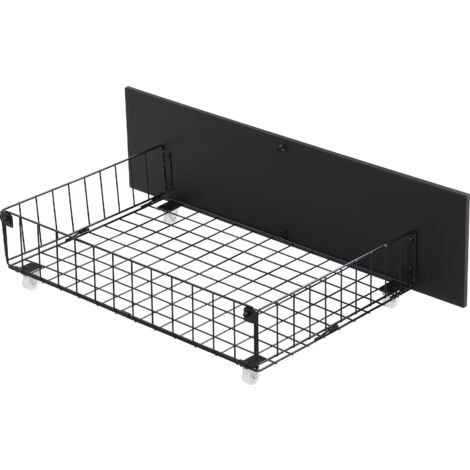Organizzatore A Cestino Sottopensile Espandibile 25-40 Cm – Struttura In Acciaio Carbonio, Per Spezie, Vasetti E Utensili Da Cucina