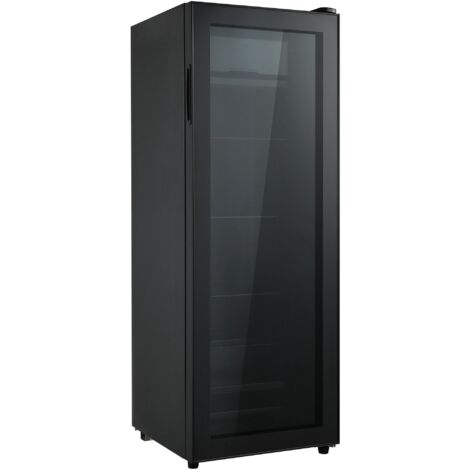 Mini frigorifero da 128 litri, congelatore da 8 litri + frigorifero da 120 litri, contiene 94 lattine di soda, acqua, birra o vino, funzionamento silenzioso, efficienza energetica, ripiani regolabili,