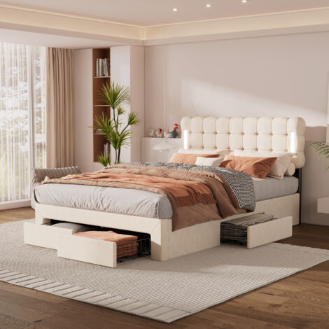 Divano letto 90/180 x 200 cm, letto estraibile, divano a 2 posti con rete a doghe, letto imbottito con cassetto, letto estraibile matrimoniale per adulti, velluto grigio (senza materasso