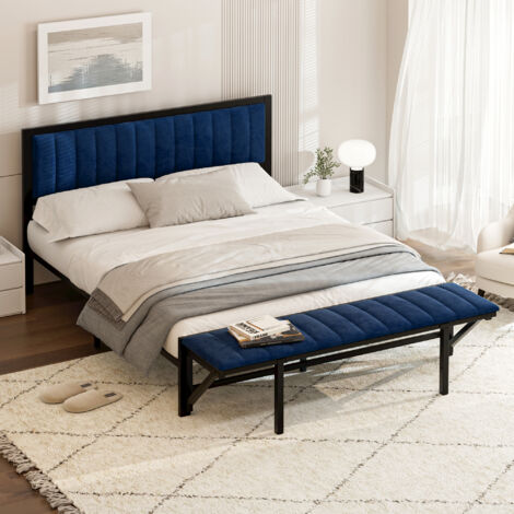 Letto Imbottito Con Contenitore 90x190 Cm - Con Rete A Doghe, Porte USB, Tessuto Lino Grigio, Senza Testiera