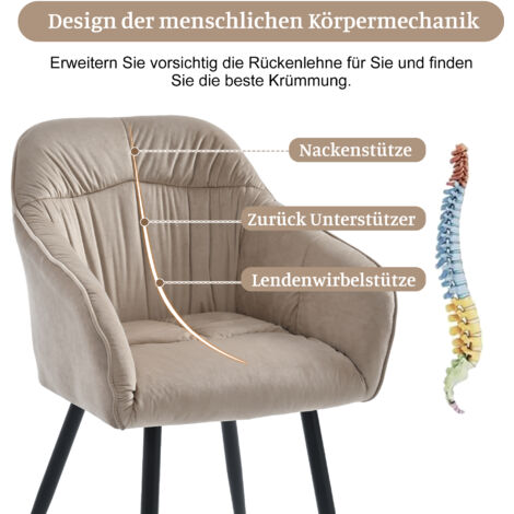 Poltrona In Velluto NicBex Moderna Con Gambe In Metallo, Imbottita, Color Foglia - Perfetta Per Soggiorno E Camera Da Letto