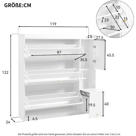 Cassetto Telescopico, Cassetto Scorrevole Estensibile Estraibile, per organizzare la base della cucina, dispensa,Senza Bisogno di Trapano e Chiodi,Bianco,43×25CM