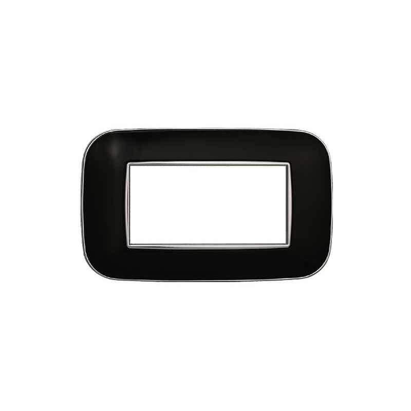 ETTROIT AN90310 Plaque Pyramide 3P Série MOON Couleur Bronze Compatible Avec Bticino Axolute