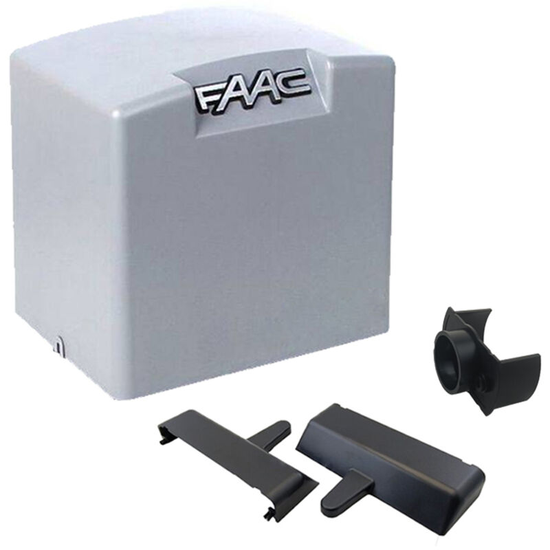 Kit plastique de remplacement FAAC pour couvercle et protège-main pour moteurs coulissants 740/741