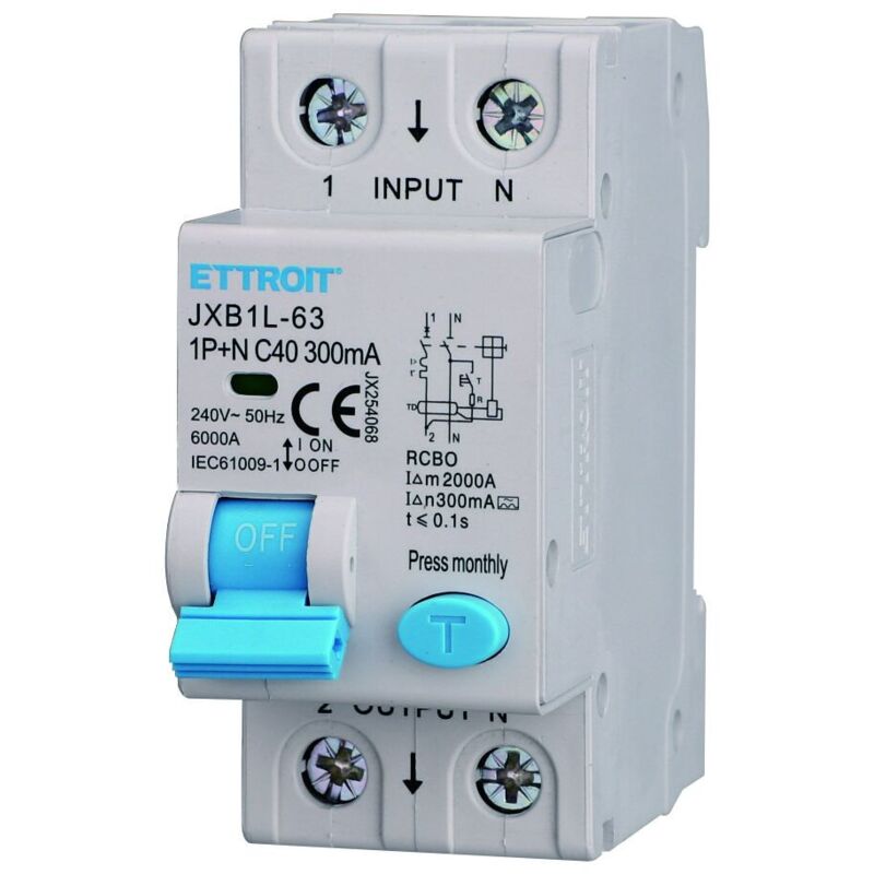 Disjoncteur Différentiel Type B 2P 4P 25A-63A 30mA-300mA - Protection électrique Pour Installations Domestiques Et Professionnelles