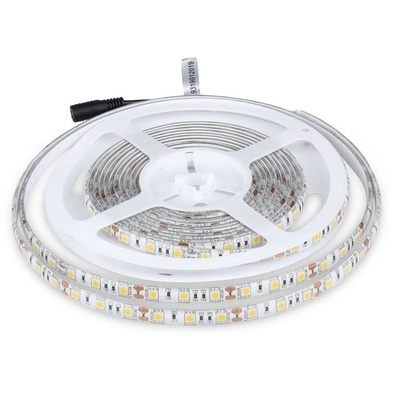 Bande LED RGB 5 Mètres – SMD5050 300 LED – Multicolore – Télécommande IP65