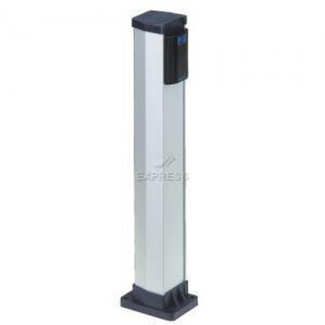 Poteau aluminium pour photocellule SafeBeam – Hauteur 50 cm – Compatible FAAC XP20/XP30 – Modèle 401070