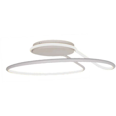 V-TAC VT-7762 Lustre Led forme abstraite ronde circulaire 54W en aluminium Triac dimmable couleur blanche lumière 4000K 530mm- 6924 (1/5)