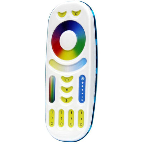 LGIDTECH FUT007 2,4 G Sans Fil CCT WW CW Télécommande 4 Zones (batterie Non Incluse) Pour Milight WW CW Température De Couleur Changeante LED Lampes FUT017 FUT019 FUT035 FUT036