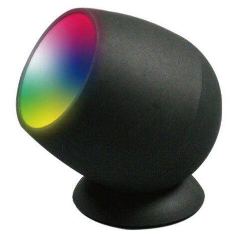 V-TAC SMART lampe d&39ambiance LED RGB + blanc CCT compatible Alexa et Google contrôle via APP lumière d&39ambiance 2,2W dimmable SKU 405851 (1/5)