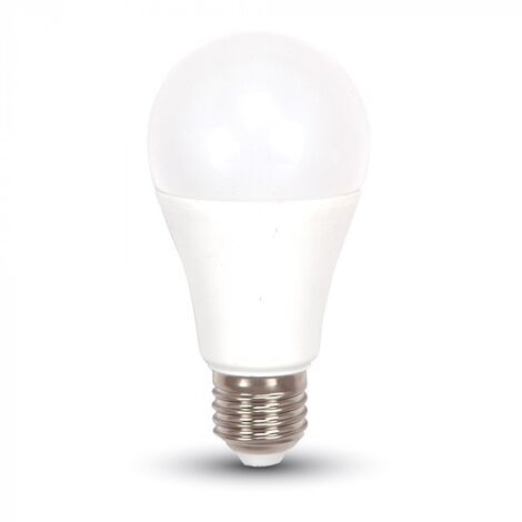 V-TAC Smart Home VT-5010 Ampoule WiFi E27 9W A60 dimmable RGB + blanc chaud 3000K gestion smartphone - sku 7450 (1/4)
