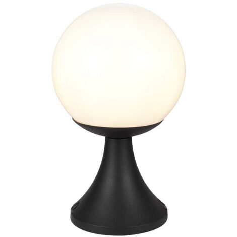 V-TAC VT-1230 Lampe de jardin globe LED avec douille E27 Couleur Noir Mat h: 35cm IP44 - 11826 (1/5)