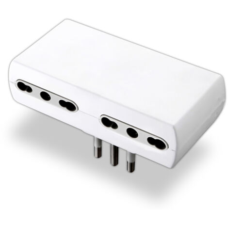 LEDLUX AP8717 Electrical Plug 10 A 2 P+T Standard Italian