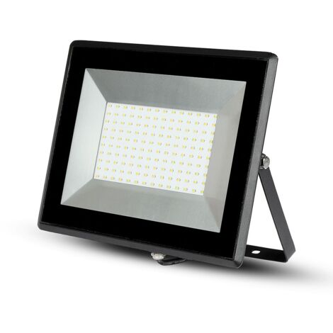 V-TAC VT-40101 projecteur led smd 100W blanc neutre 4000K E-Series ultra slim noir IP65 - SKU 5965