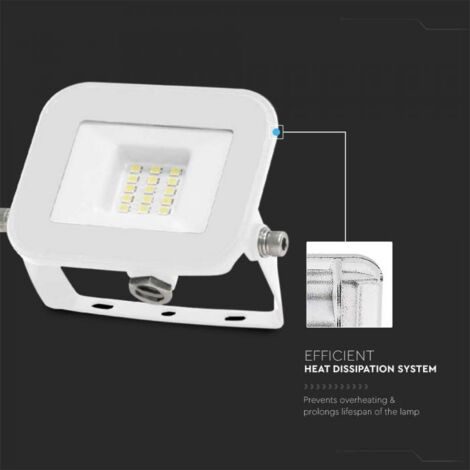 V-TAC PRO VT-44030 Projecteur LED 30W chip Samsung corps Lumière