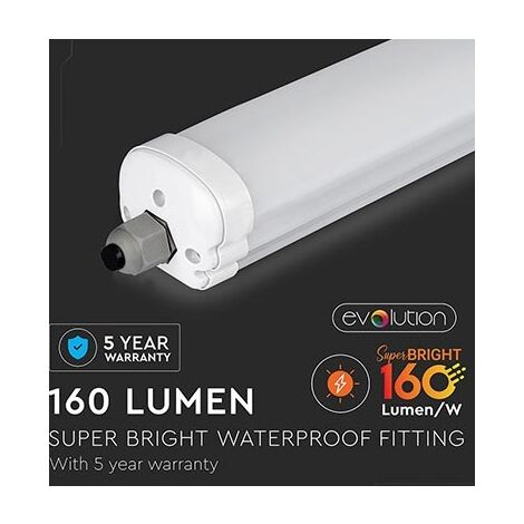 V-TAC PRO VT-1532 Plafonnier led smd 32W x-series 160LM/W 150CM blanc naturel 4000K IP65 - SKU 216483
