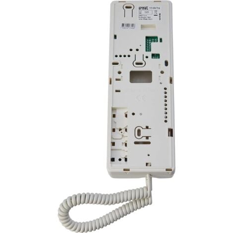 URMET 1130/16 Interphone universel blanc pour systèmes 4+n et 1+n