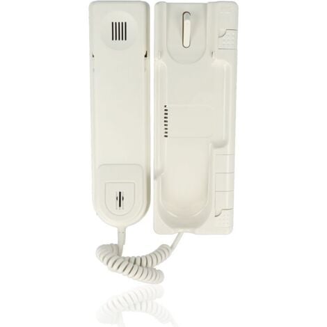 URMET 1130/16 Interphone universel blanc pour systèmes 4+n et 1+n