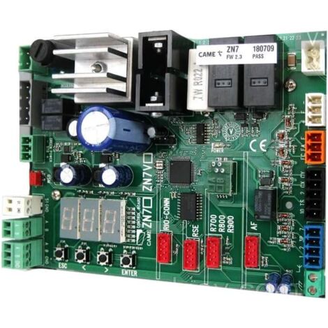 Came – Carte électronique ZN7V 880010282 – Compatible motoréducteurs BXV SDN4/6/8/10 – Remplace 88000-0024 – Transformateur 119RIR510 recommandé