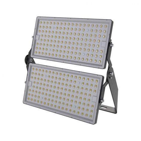 Phare LED V-TAC PRO VT-48501 500W haute puissance puce Samsung 135LM/W Couleur noire Câble 360° 1m lumière 6500K IP65 - 23617 (1/5)