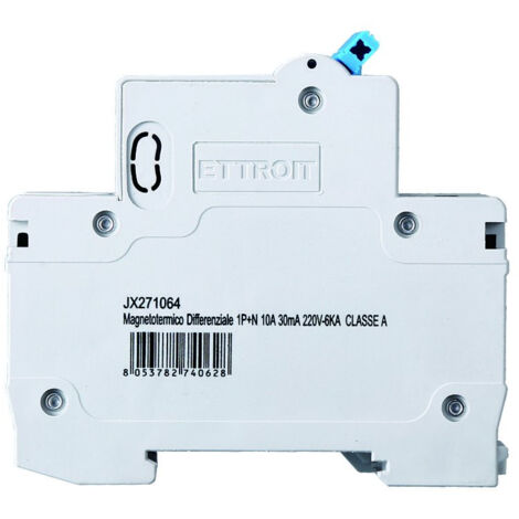 Disjoncteur Différentiel 2P 63A 30mA 6kA | Type AC, 2 Modules DIN | Pour Tableau électrique (salvavita)
