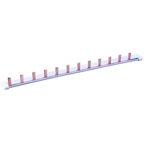 ETTROIT Jeu de barres de raccordement monopolaire 1P 63A 12modules 22,5CM JXBS1