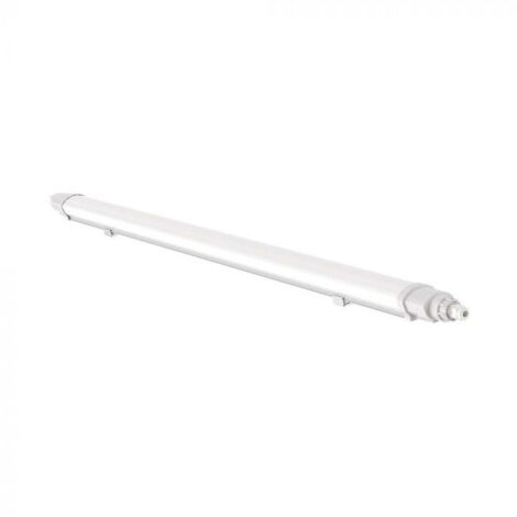 V-Tac – Plafonnier LED 60cm 18W 1900 lumens – Lumière blanche 4000K – IP65 pour environnements humides – Connectable en série – 23087 - VT-80060
