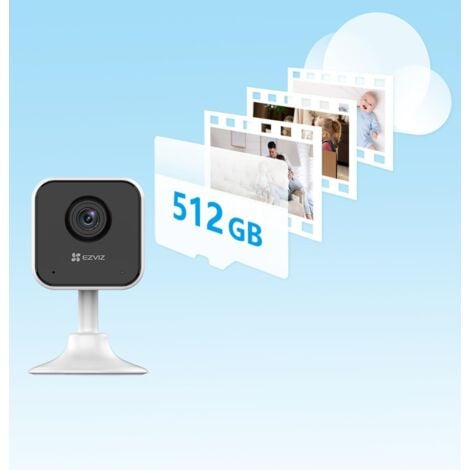 EZVIZ H1C caméra cube WIFI intérieure FULL HD 1080p maison intelligente pour surveiller les enfants, les animaux