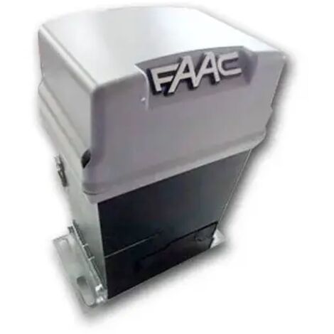 Faac – Motoréducteur pour portails coulissants 109925 – 230V – Carte de commande E781 – Longueur de vantail maximale 1800 kg