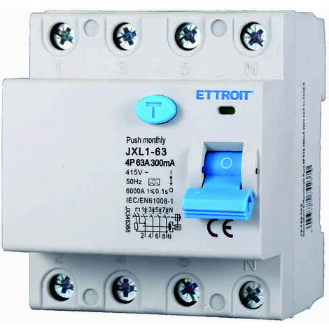 Differential switch type A 4P 63A 300ma