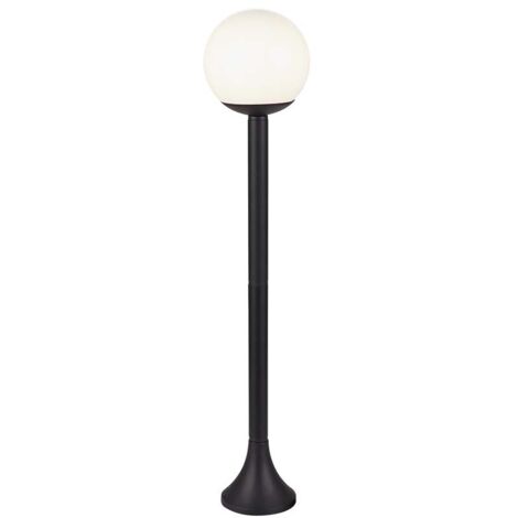 V-TAC Lampadaire Sphère avec Douille E27 Couleur Noir Mat h:97cm IP44 (1/5)