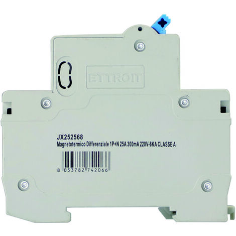 Protection électrique 6A 30mA Interrupteur Magnéto-thermique Différentiel 1P N 6A 30mA – Protège Votre Installation électrique Sécurité électrique Domestique