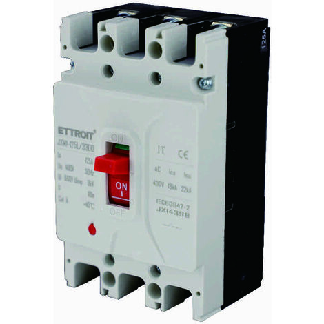 ETTROIT JX14398 JXM1 MCCB MCCB MCB 3P 125A 380V-22KA (1/3)