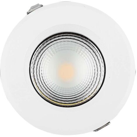 Spot LED encastrable rond COB V-TAC 40 W 120 lm/W, lumière blanche 6 500 K (1/5)