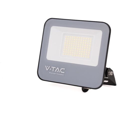 V-tac projecteur led 50w 4000k noir vt-4456 - 9892