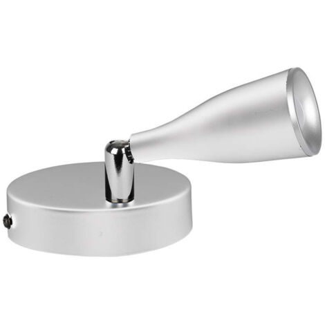 Spot mural LED V-TAC 4,5 W avec tête orientable, 3 000 K, blanc  SKU 218262
