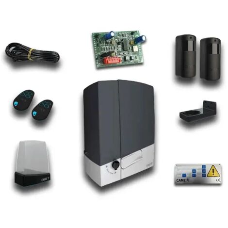 Kit d&39automatisation pour portail coulissant CAME BXV PLUS 400 kg 24 V BUS – 8K01MS-056 (1/3)