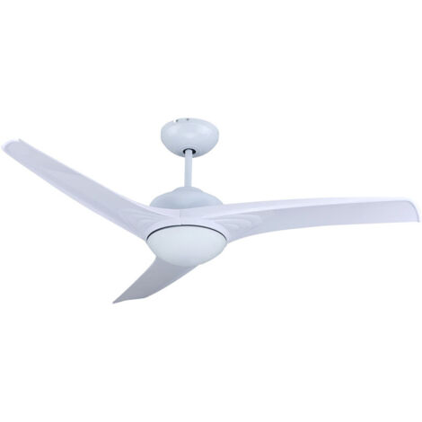 V-Tac – Ventilateur de plafond 132 cm – Moteur DC 35W – Éclairage LED 1500 lumens – 5 vitesses – Télécommande RF incluse – Modes avant/arrière