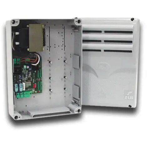 Came – Centrale de commande 24V DC pour motorisations – Capacité d'extension jusqu'à 4 barrières – Système de décodage radio intégré - ZL22N