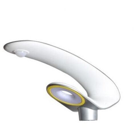 Lampe de jardin LED V-TAC 20 W avec panneau solaire, blanc froid, interrupteur marche/arrêt et capteur PIR, IP65 (1/5)