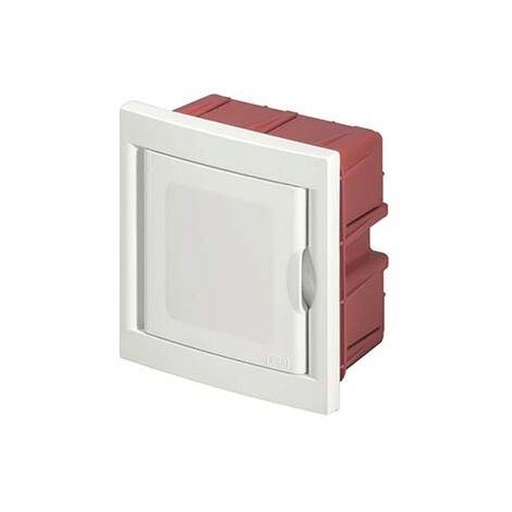 Tableau équipé à encastrer 4 modules IP40 – Dimensions 160x170x75mm – Matériau polycarbonate – FG14604 – Faeg