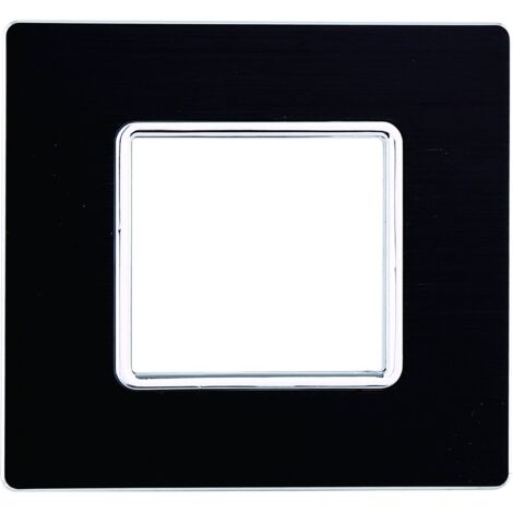 Plaque Aluminium Satiné BTICINO - Réf. 22920, Pour Installation électrique