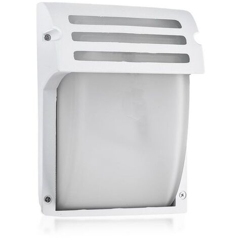 Applique murale Jardin 1pc. E27 Frost verre IP44 Mod. VT- 754 SKU 7077 Blanc (1/9)