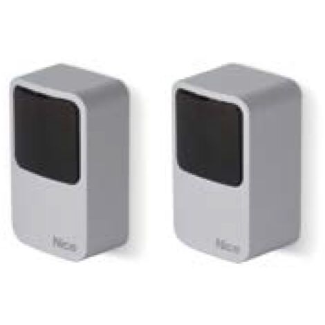 Paire de photocellules orientables 30° coque métallique Nice EPMAO