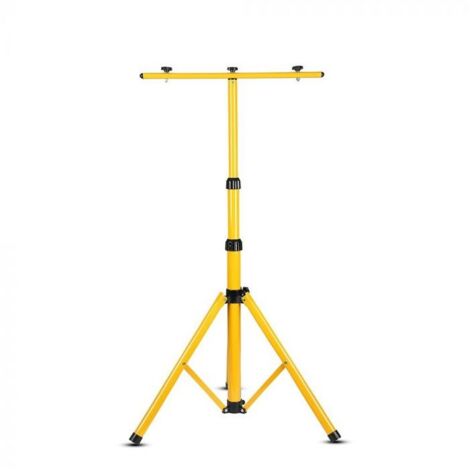 V-Tac – Trépied pour projecteur LED extérieur IP65 – Couleur jaune – Résistant aux intempéries – Pour installations professionnelles