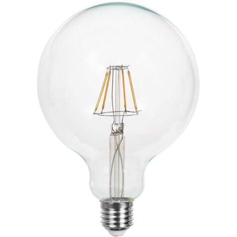 V-TAC VT-2143 Ampoule led globe filament transparent 12W E27 G125 blanc froid 6500K - SKU 217455 (1/6)