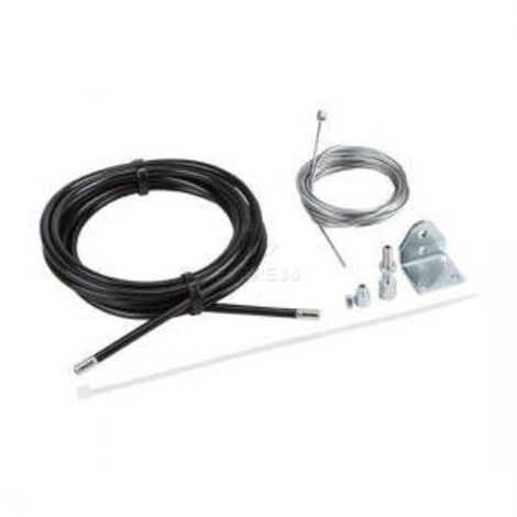 Faac – Câble de déverrouillage extérieur 300 cm en acier – Compatible D600 D700 D1000 – Installation facile avec gaine – Accessoire motorisation portail - D600-D700-D1000