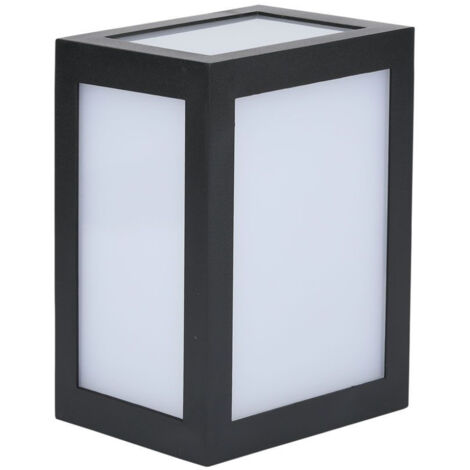 V-TAC VT-822 Applique murale cube LED 12W noir blanc naturel 4000K - sku 218341 (1/5)