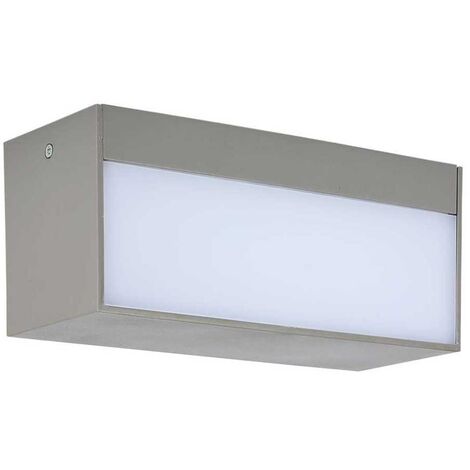 Applique murale LED V-TAC 12 W à double faisceau, grise, 4 200 K, IP65 (1/8)