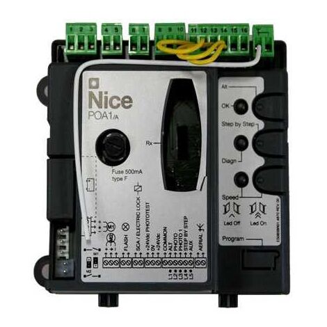 NICE POA1/A POA1 Logique de commande, Carte électronique pour moteurs POP 7024